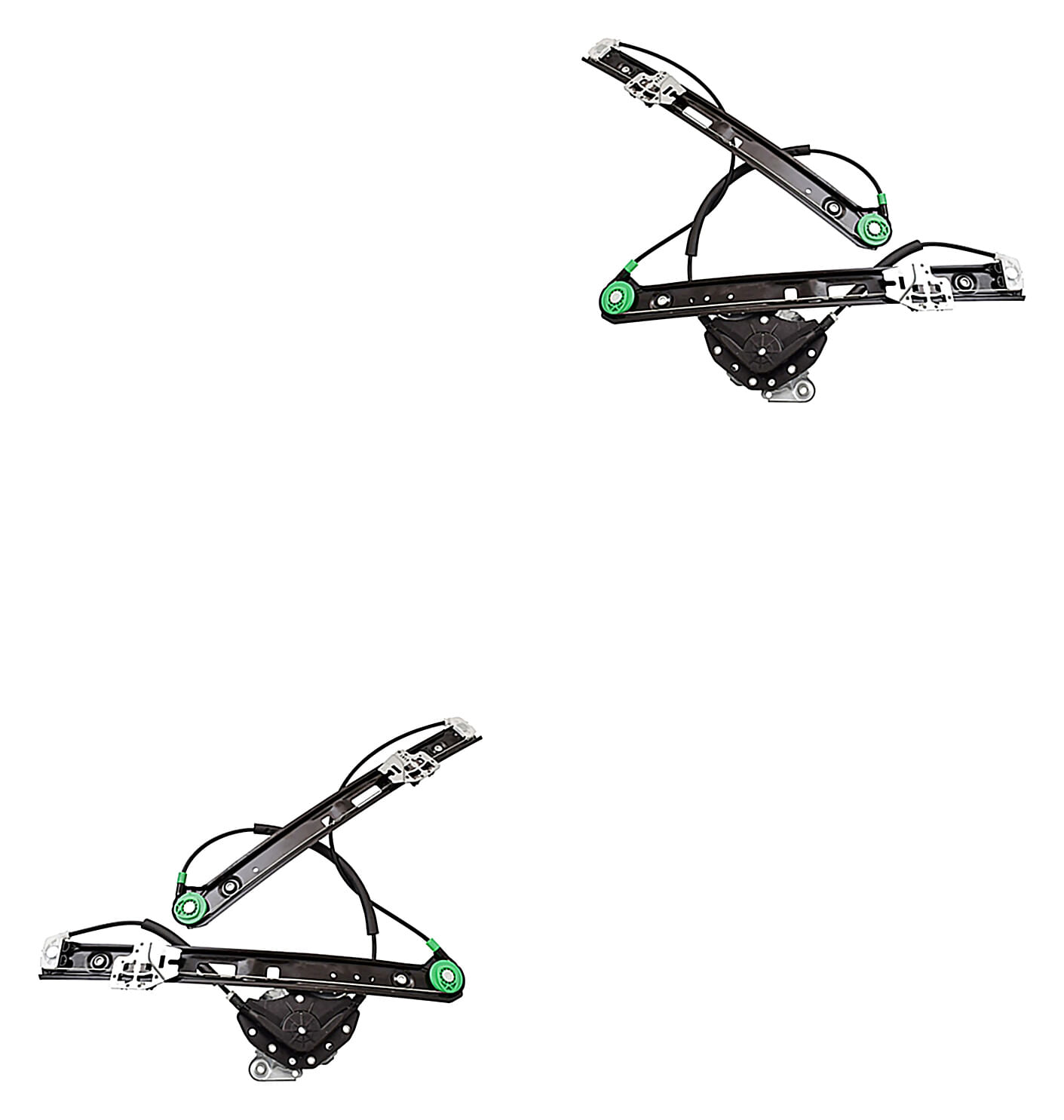 Par De Elevadores De Cristal Eléctricos Delanteros Sin Motor