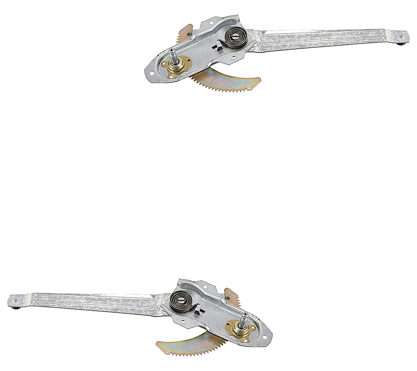 Par De Elevadores De Cristal Manuales Delanteros