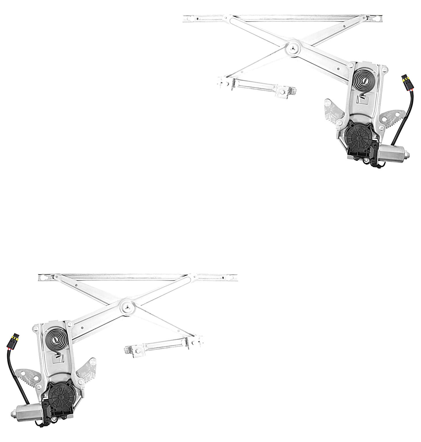Par De Elevadores De Cristal Eléctricos Delanteros Con Motor