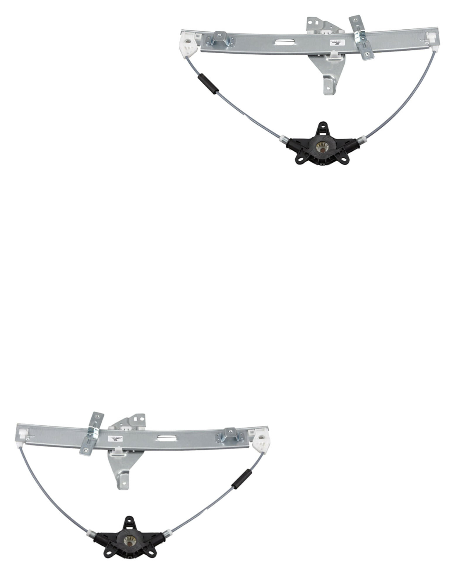 Par De Elevadores De Cristal Delanteros Sin Motor