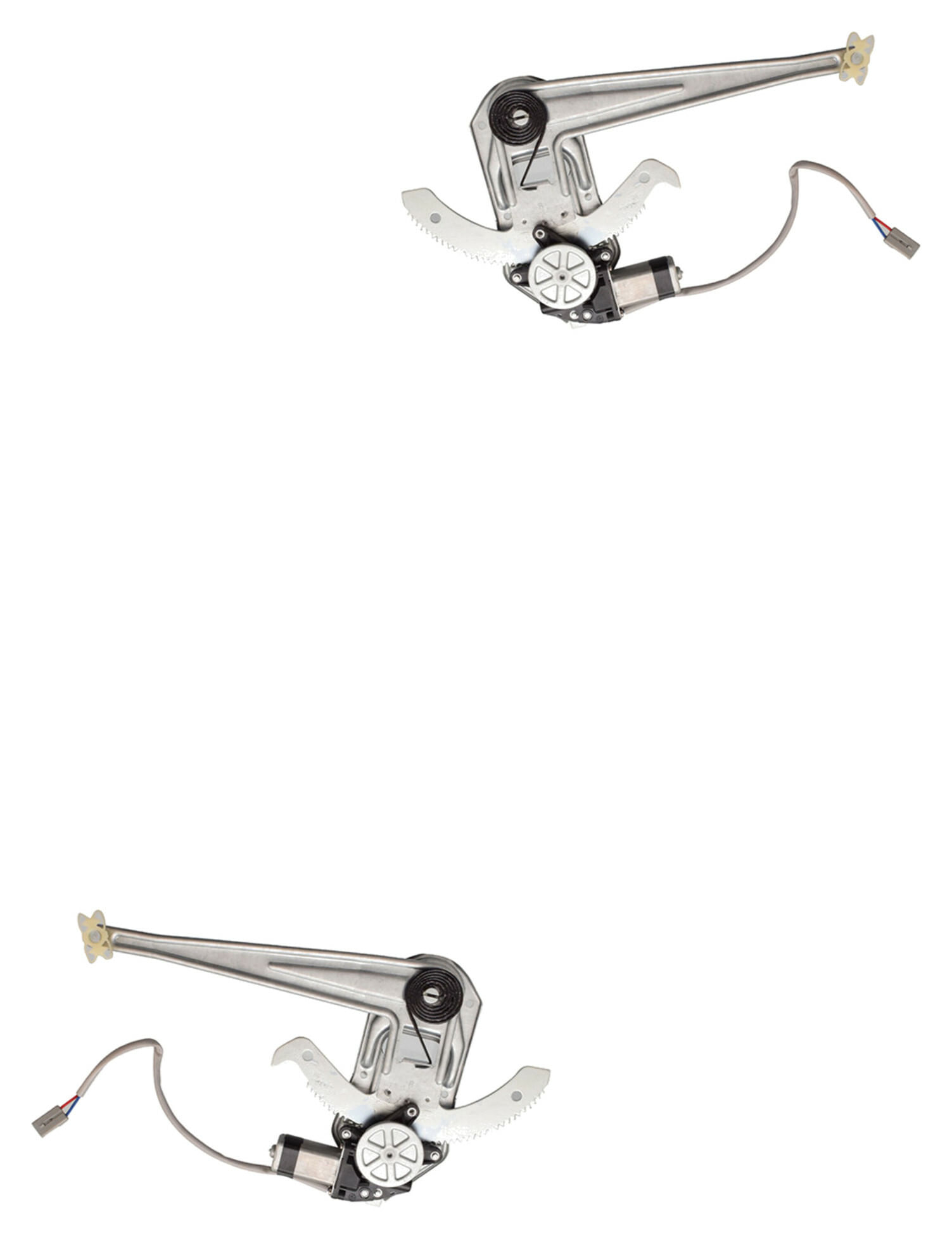 Par De Elevadores De Cristal Delanteros Con Motor