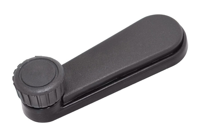 Manija Elevador Cristal Delantera Negra Para Tornillo Lado Conductor O Pasajero