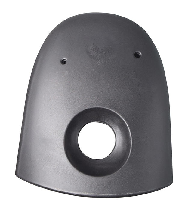 Bisel Para Manija De 5ta Puerta Exterior Negro Con Hoyo Para Llave Corrugado