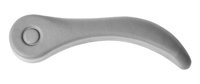 Manija Para Reclinar Asiento Corrugada Gris Lado Conductor