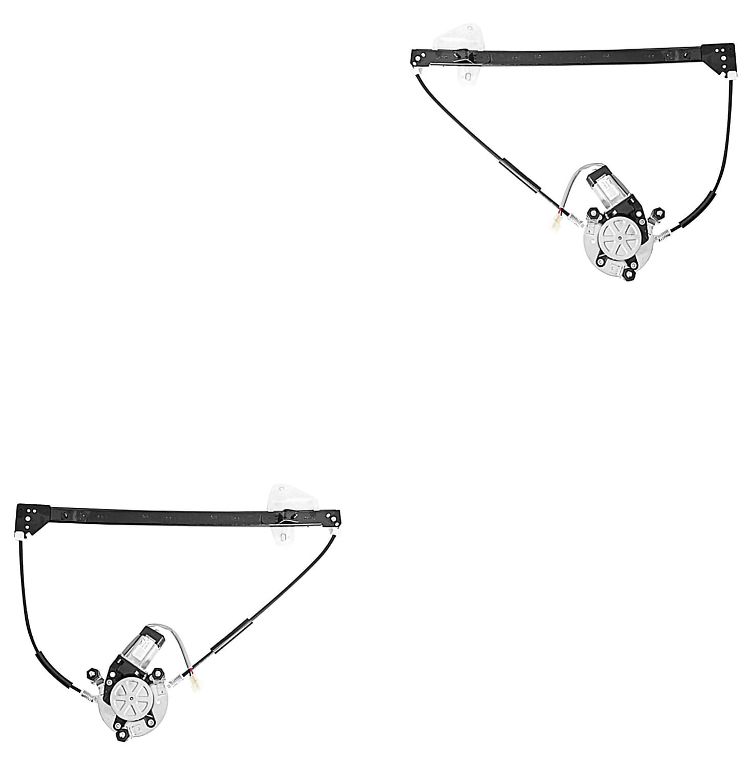 Par De Elevadores De Cristal Eléctricos Delanteros Con Motor