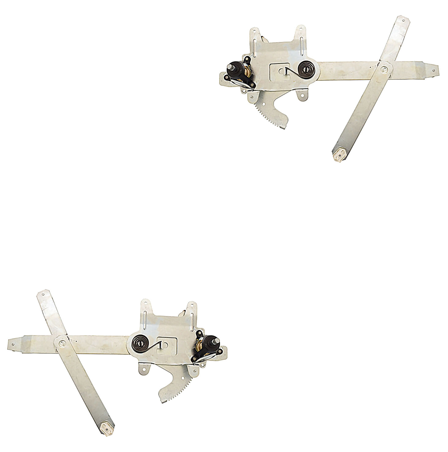 Par De Elevadores De Cristal Manuales Delanteros
