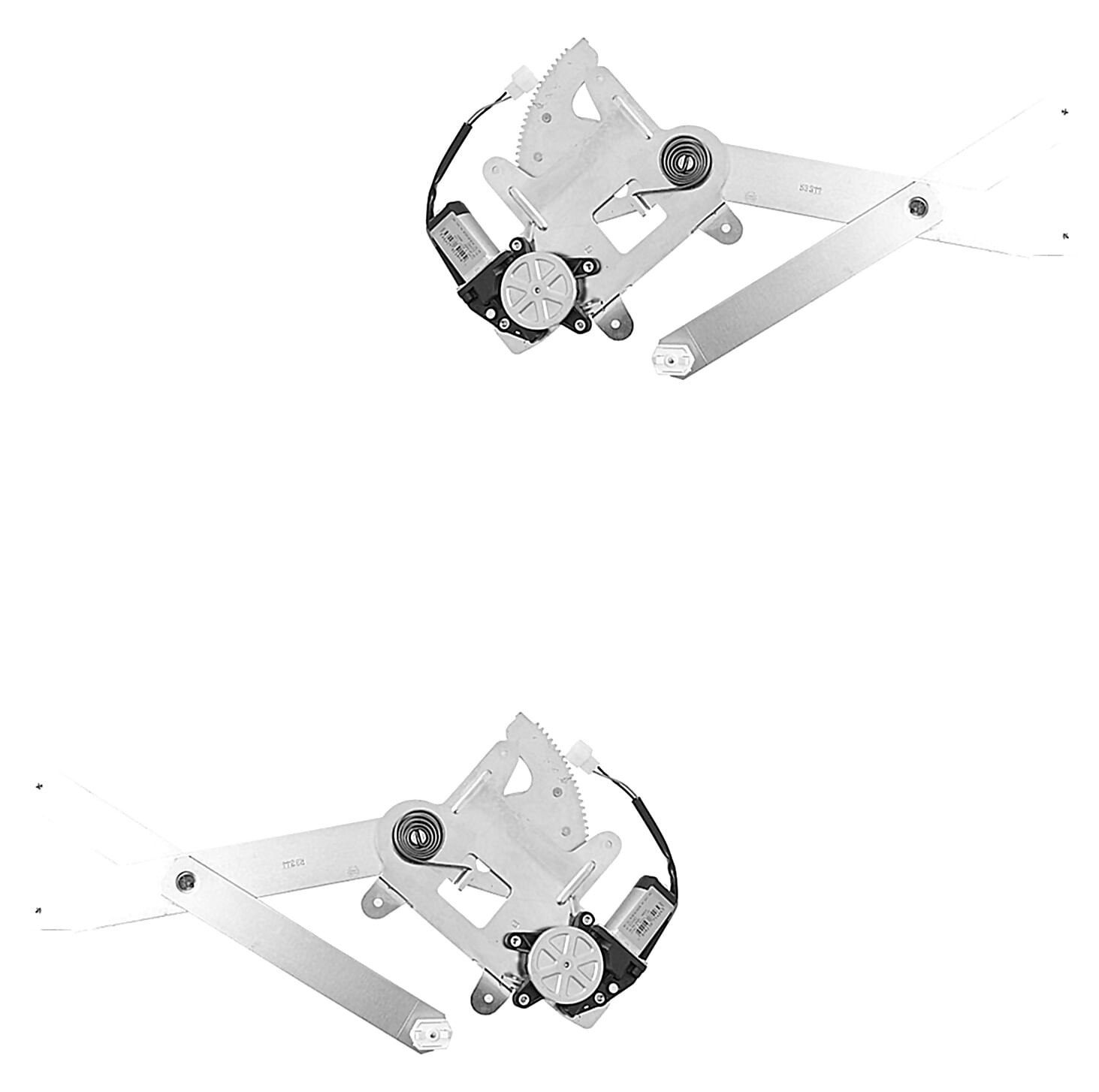 Par De Elevadores De Cristal Eléctricos Delanteros Con Motor