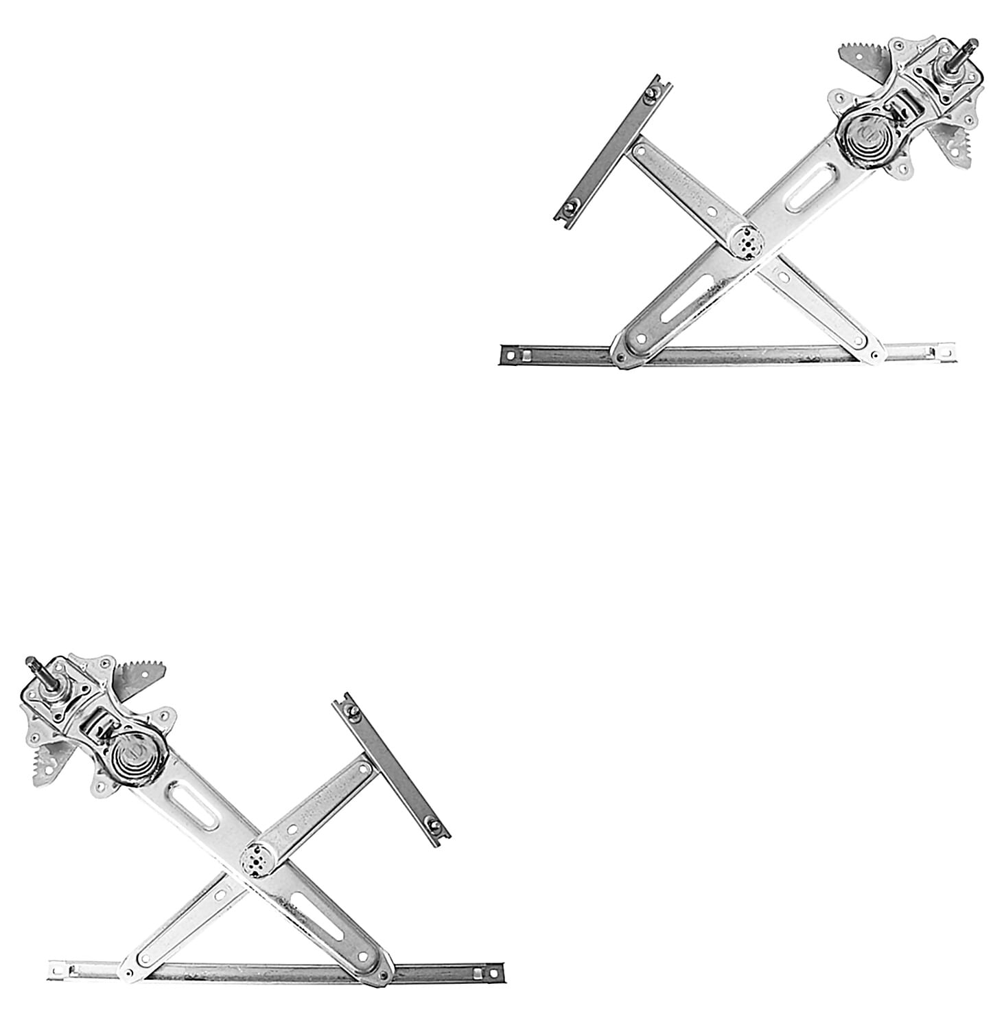 Par De Elevadores De Cristal Manuales Delanteros