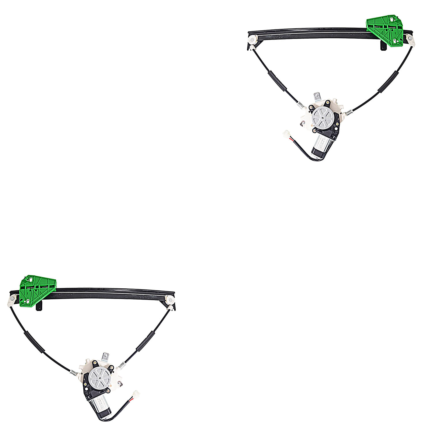 Par De Elevadores De Cristal Eléctricos Delanteros Con Motor