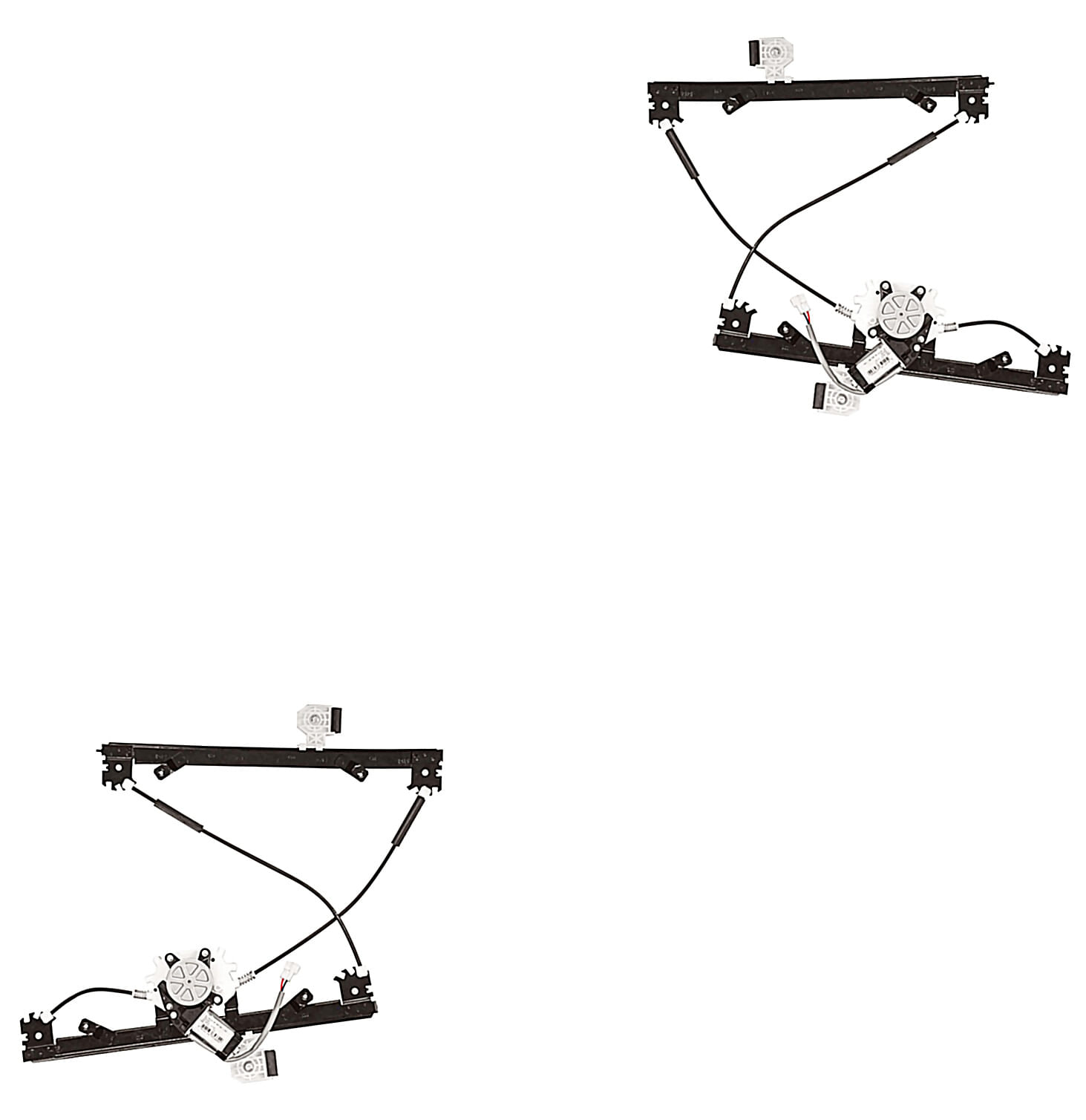 Par De Elevadores De Cristal Eléctricos Delanteros Con Motor