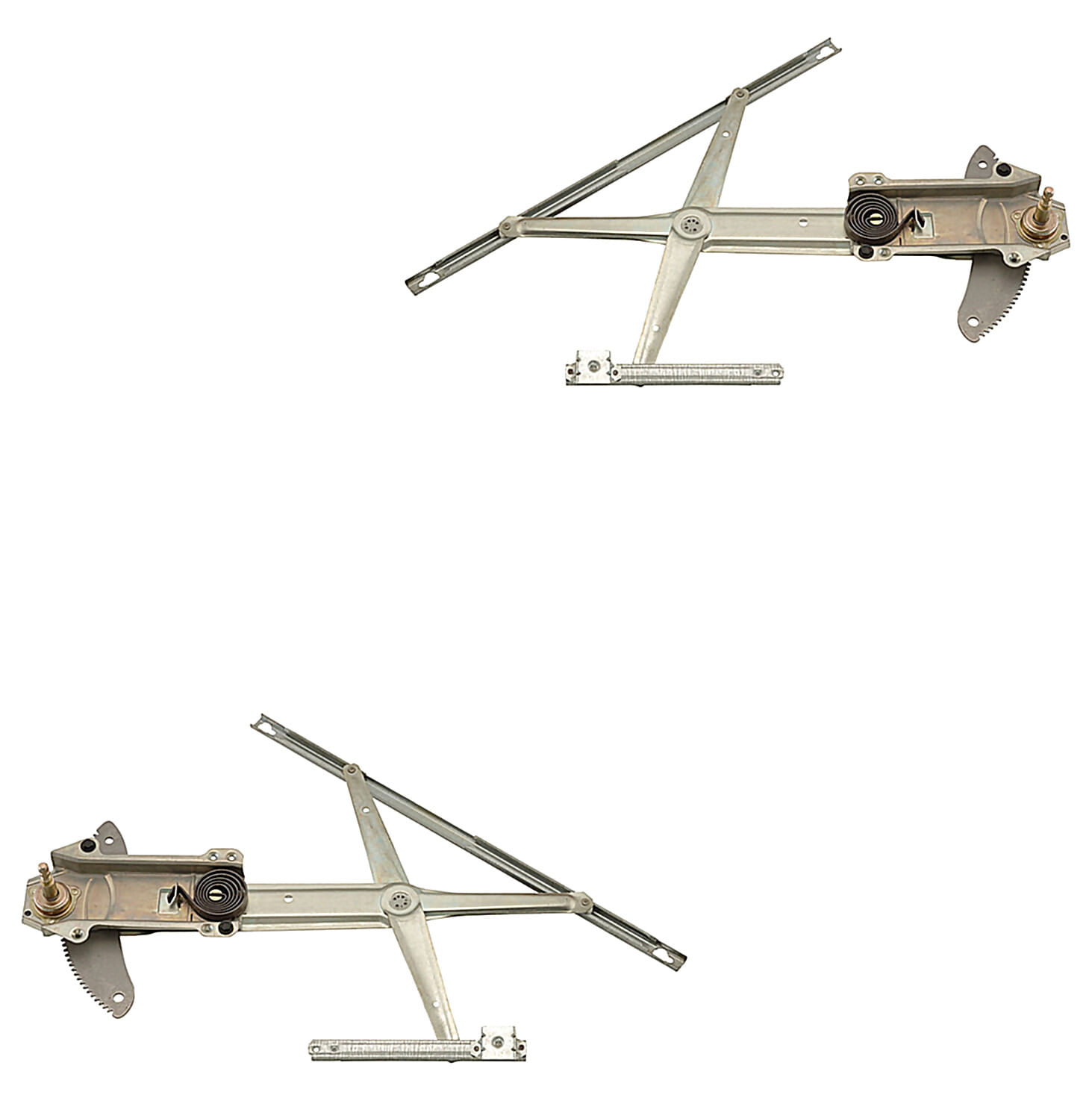 Par De Elevadores De Cristal Manuales Delanteros
