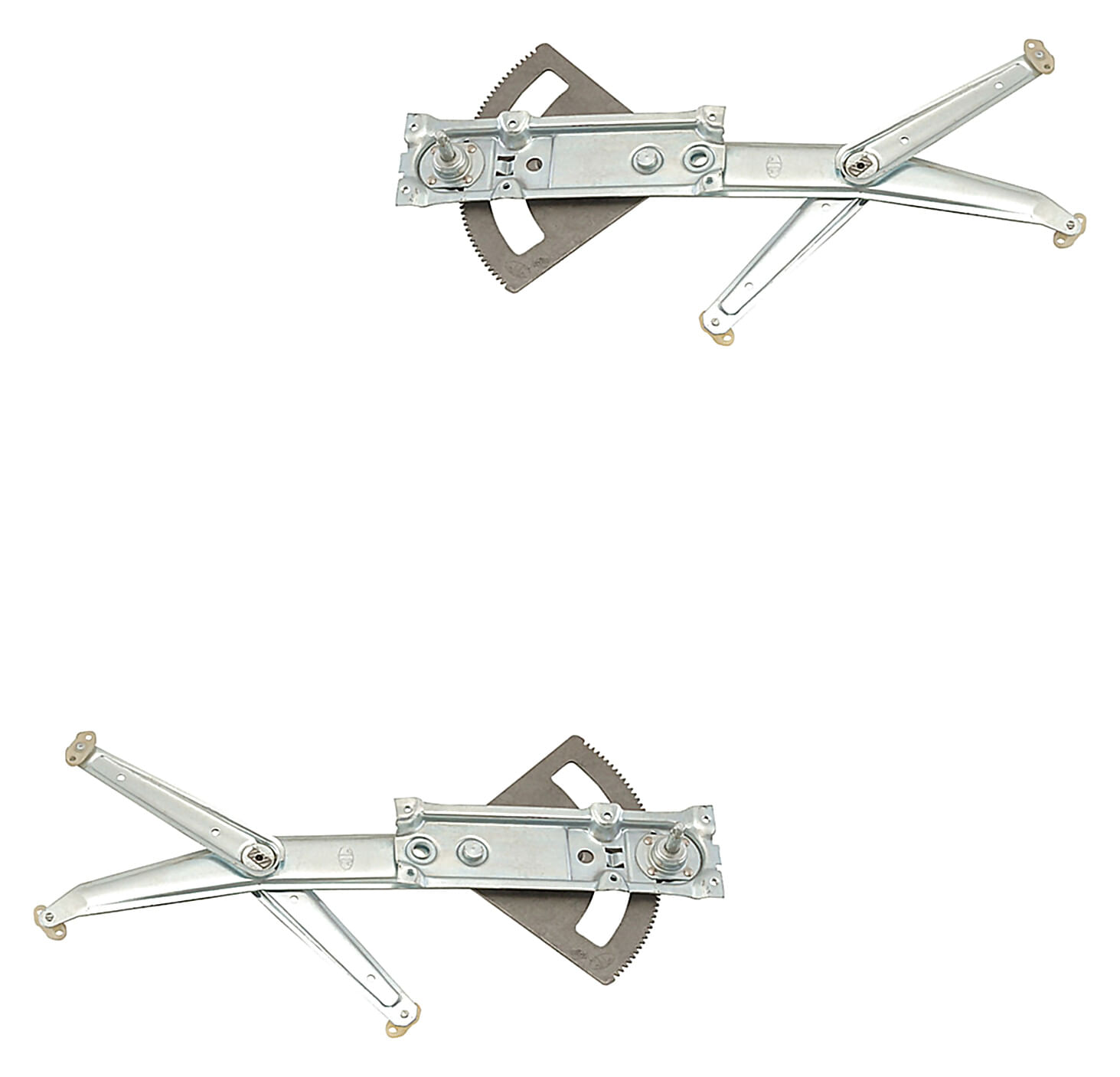 Par De Elevadores De Cristal Manuales Delanteros