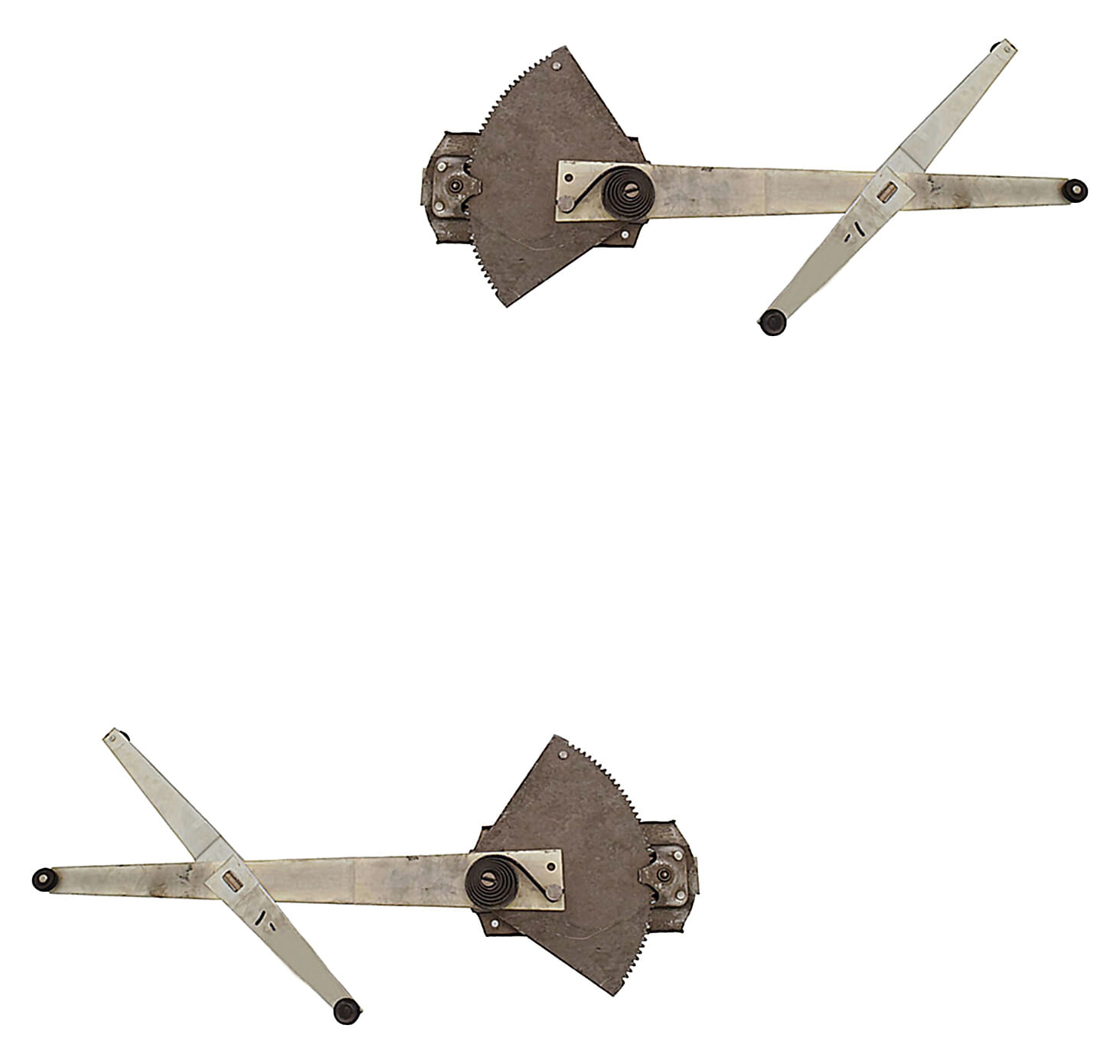 Par De Elevadores De Cristal Manuales Delanteros