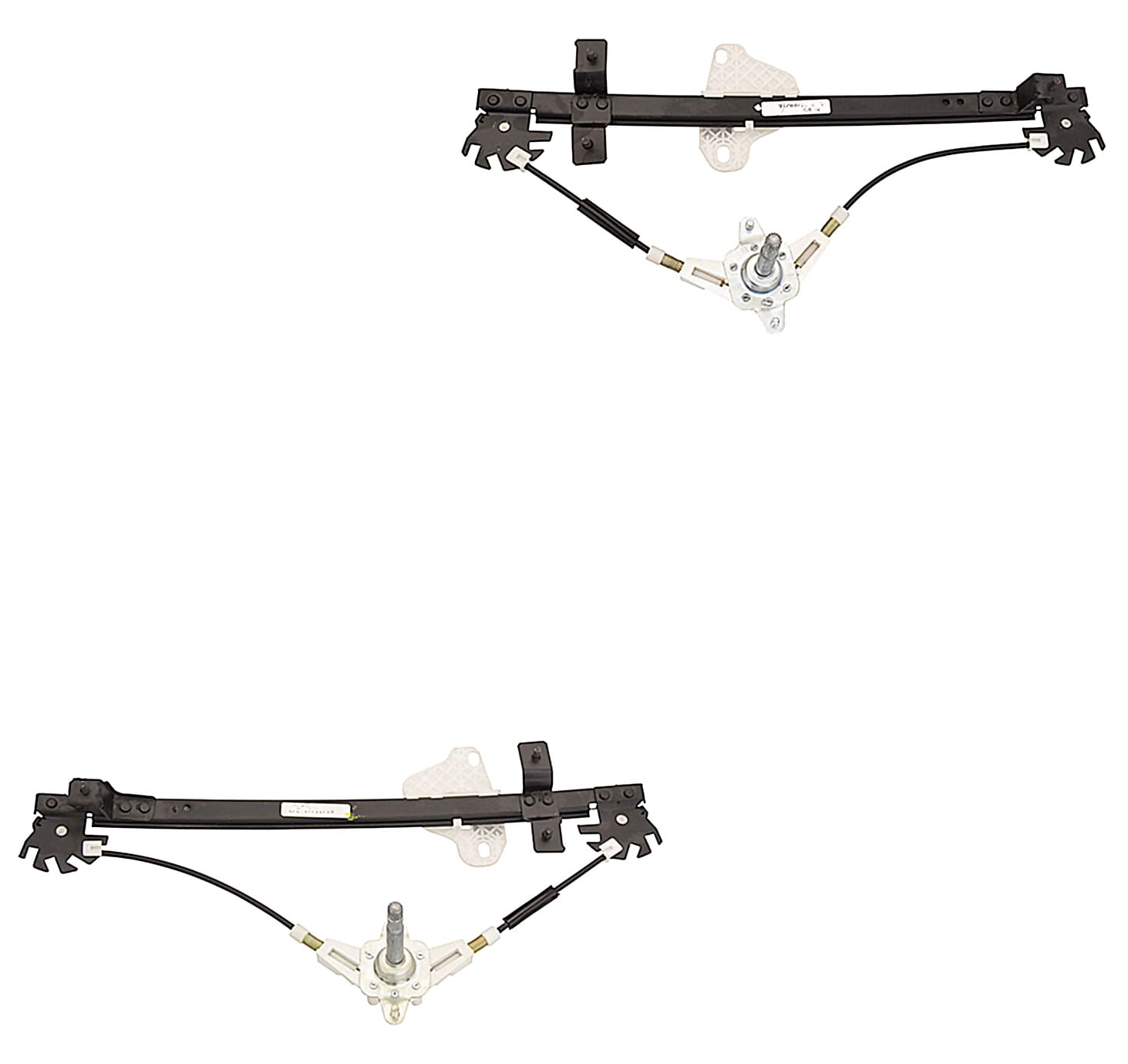 Par De Elevadores De Cristal Manuales Traseros