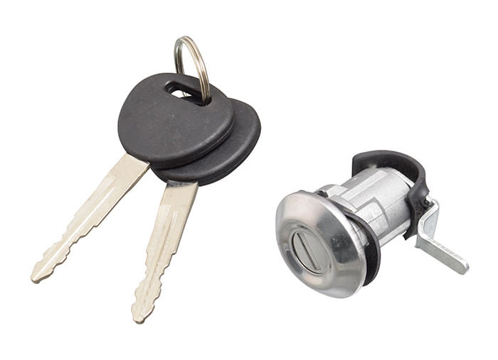 Cilindro De Puerta Con Llave Cromado Lado Conductor
