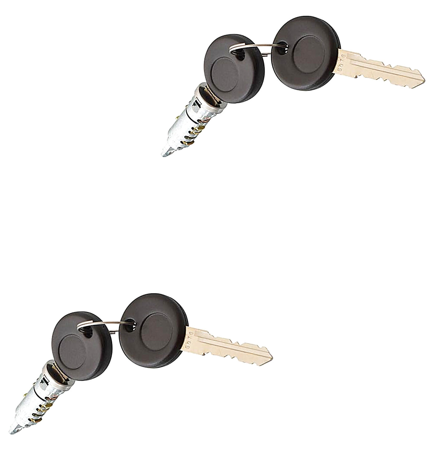 Par De Cilindros De Puertas Con Llave