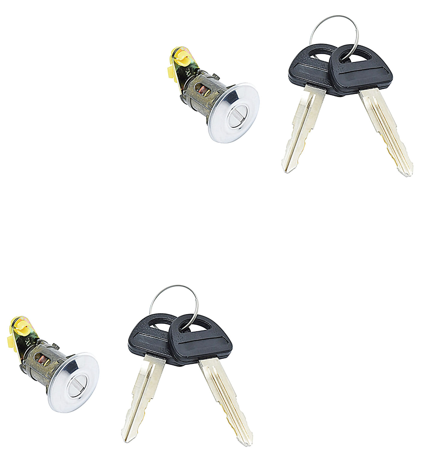 Par De Cilindros De Puertas Con Llave