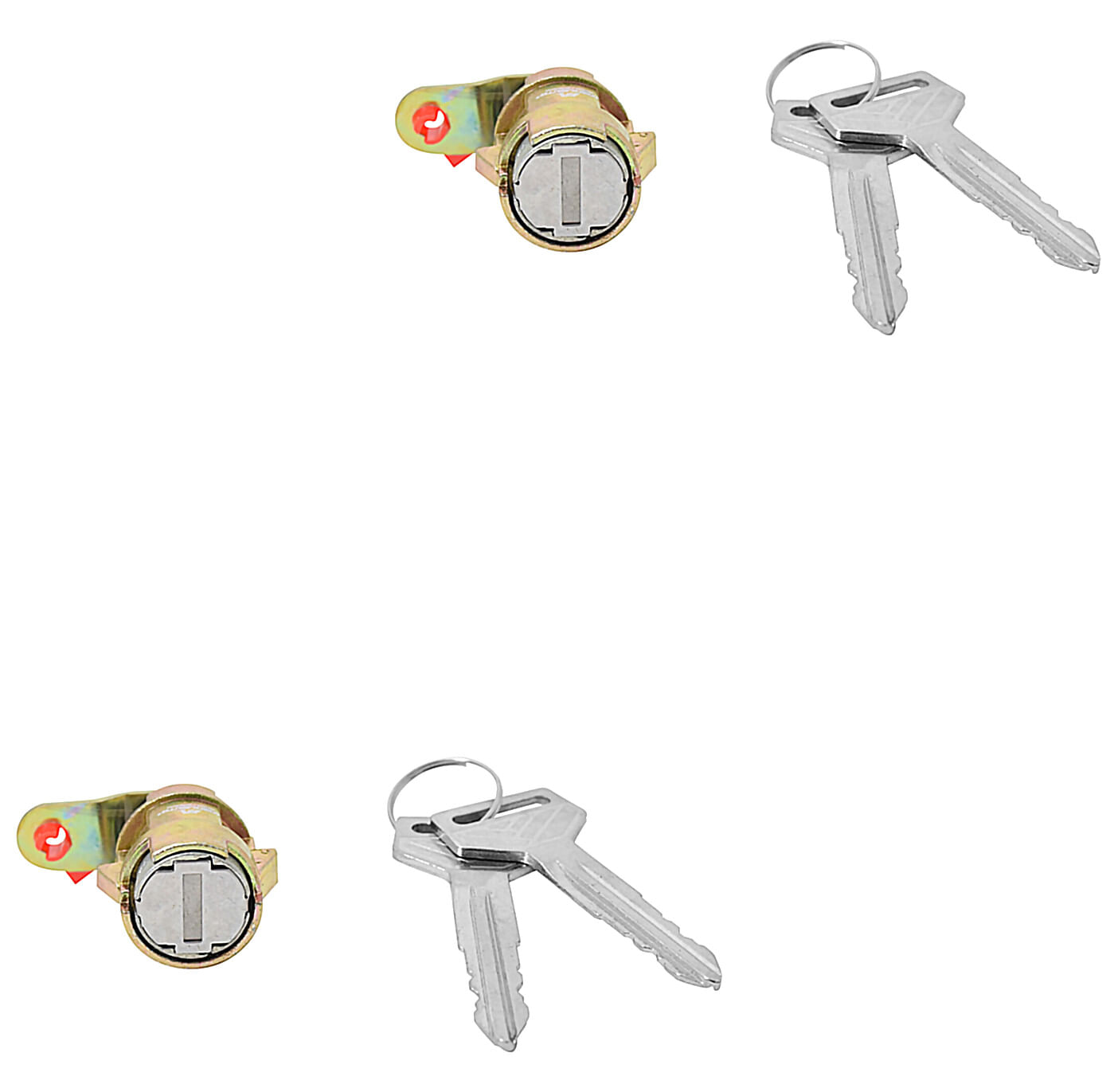 Par De Cilindros De Puertas Con Llave