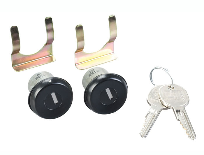 Juego De Cilindros De Puertas Con Llave Ovalada