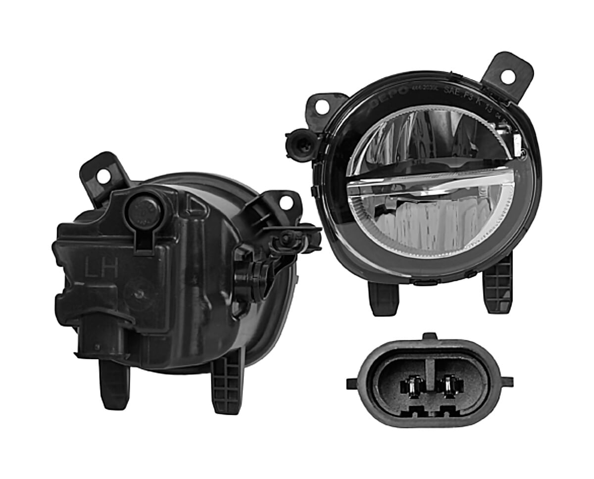 Faro Para Niebla Con Leds Lado Conductor