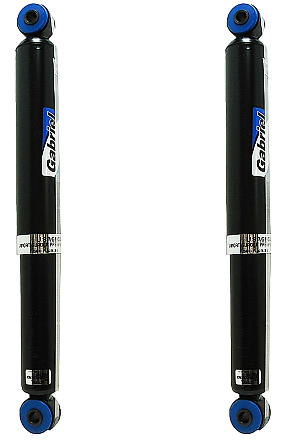 Par De Amortiguadores Gas Traseros Ultra Chromium 4WD, RWD