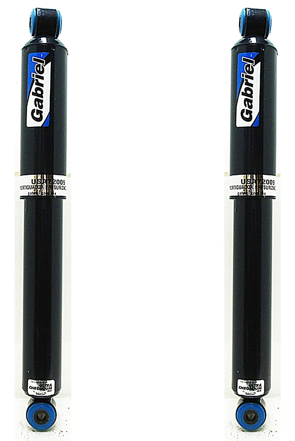 Par De Amortiguadores Gas Traseros Ultra Chromium