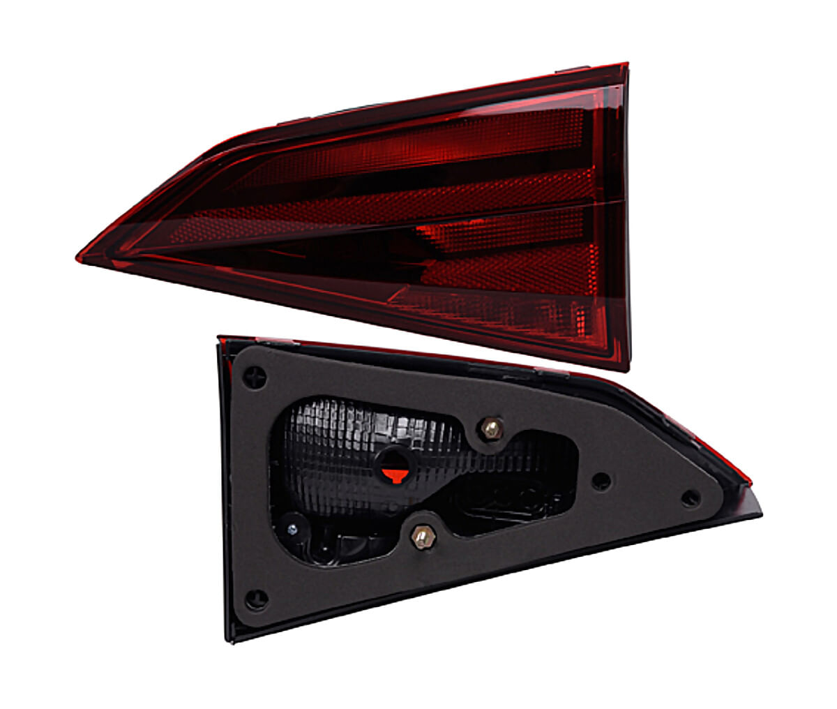 Calavera Interior Roja Lado Pasajero
