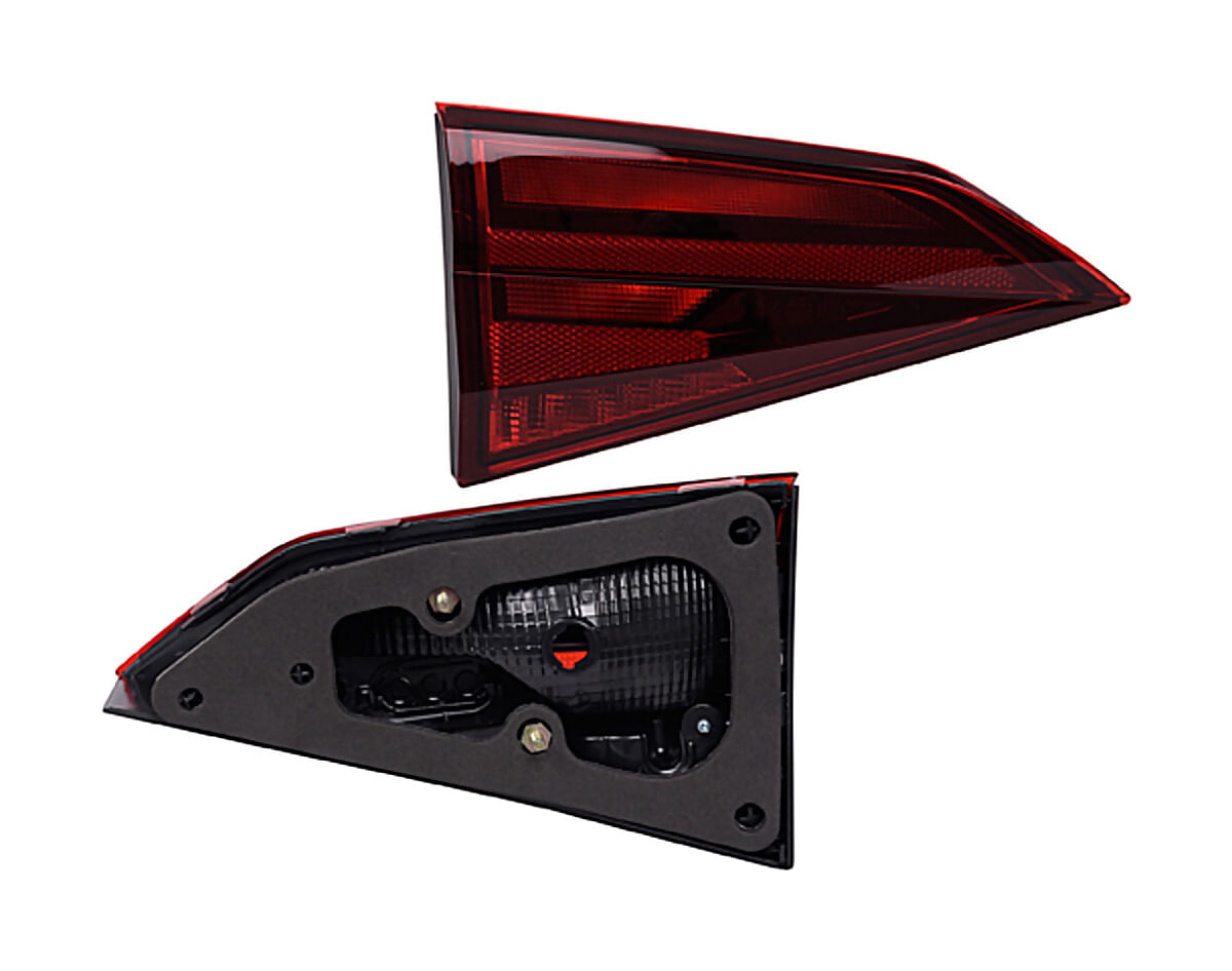 Calavera Interior Roja Lado Conductor