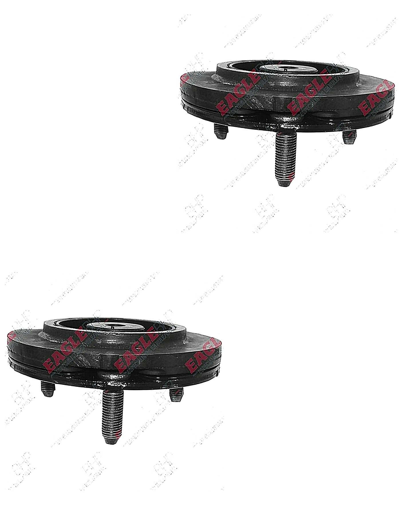 Par De Bases Para Amortiguador Delanteras Con Asiento De Resorte