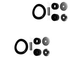 Par De Bases Para Amortiguador Traseras