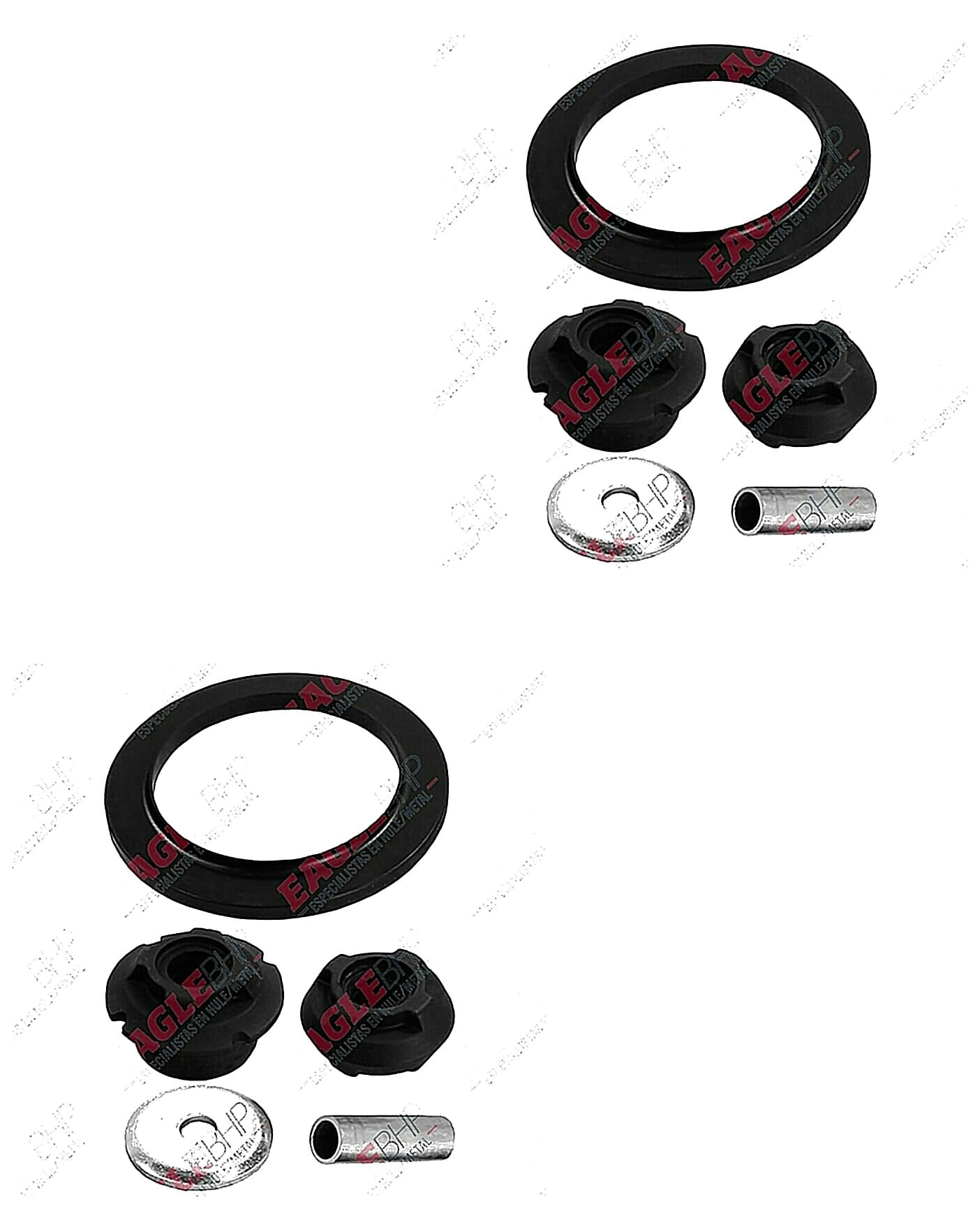Par De Bases Para Amortiguador Traseras
