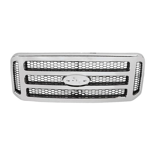 parrilla-fd-f-350-super-duty-05-07-cromada-52712-99712-parrilla-para-ford-serie-f-2005-2007-tong-yang-52712