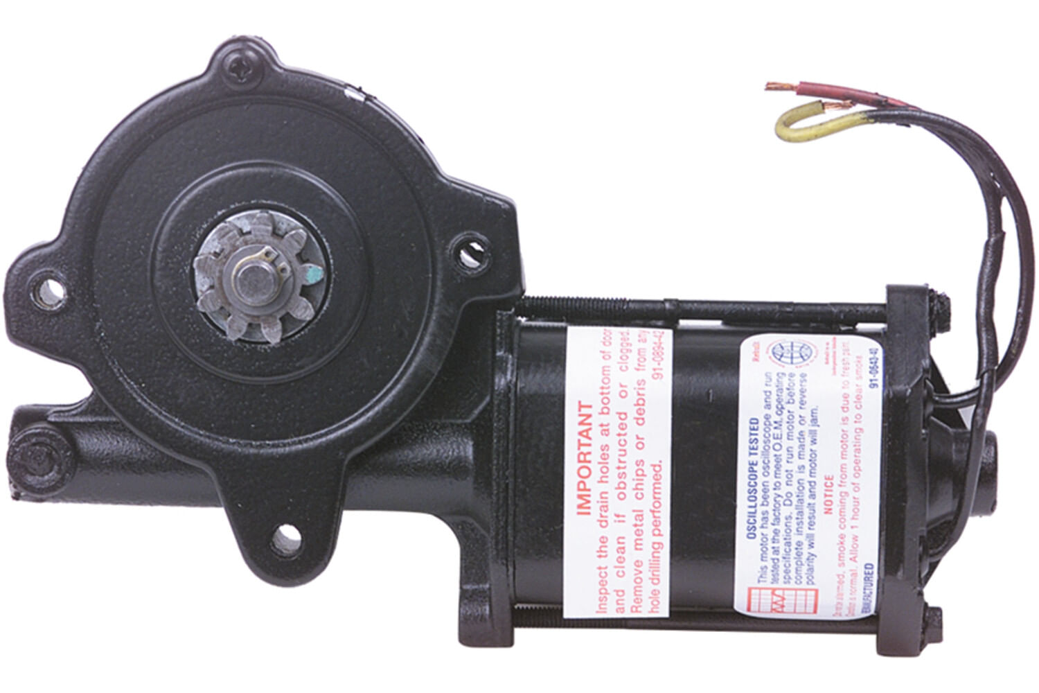 Motor De Elevación De Ventana Delantero Lado Pasajero