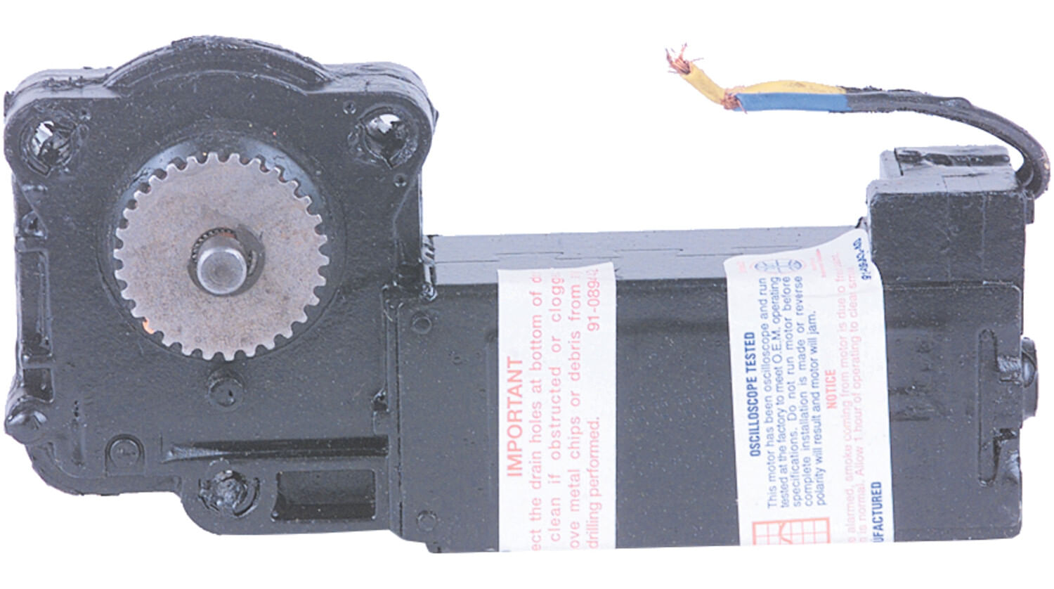 Motor De Elevación De Ventana Delantero O Trasero Lado Pasajero