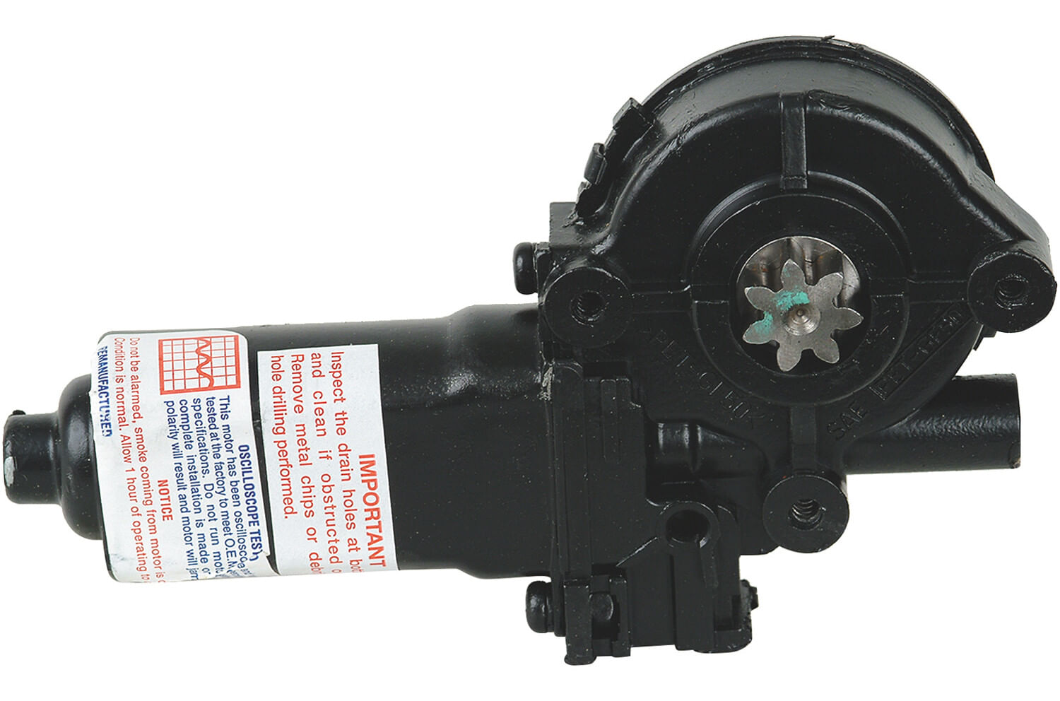 Motor De Elevación De Ventana Delantero O Trasero Lado Pasajero