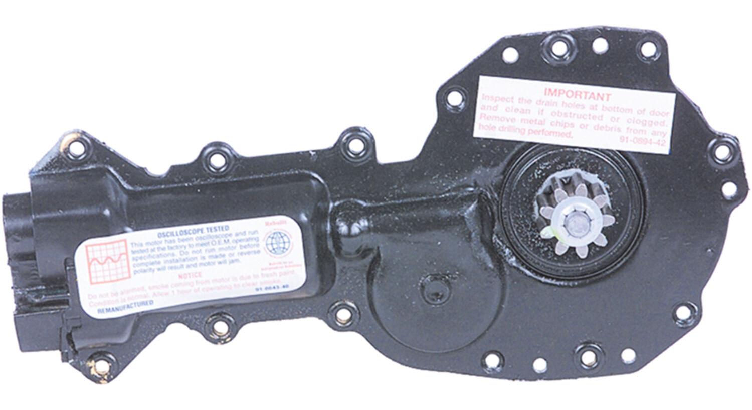 Motor De Elevación De Ventana Delantero Lado Conductor O Pasajero