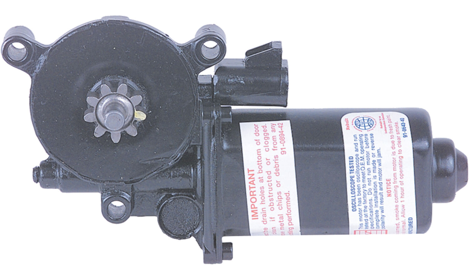 Motor De Elevación De Ventana Delantero O Trasero Lado Pasajero