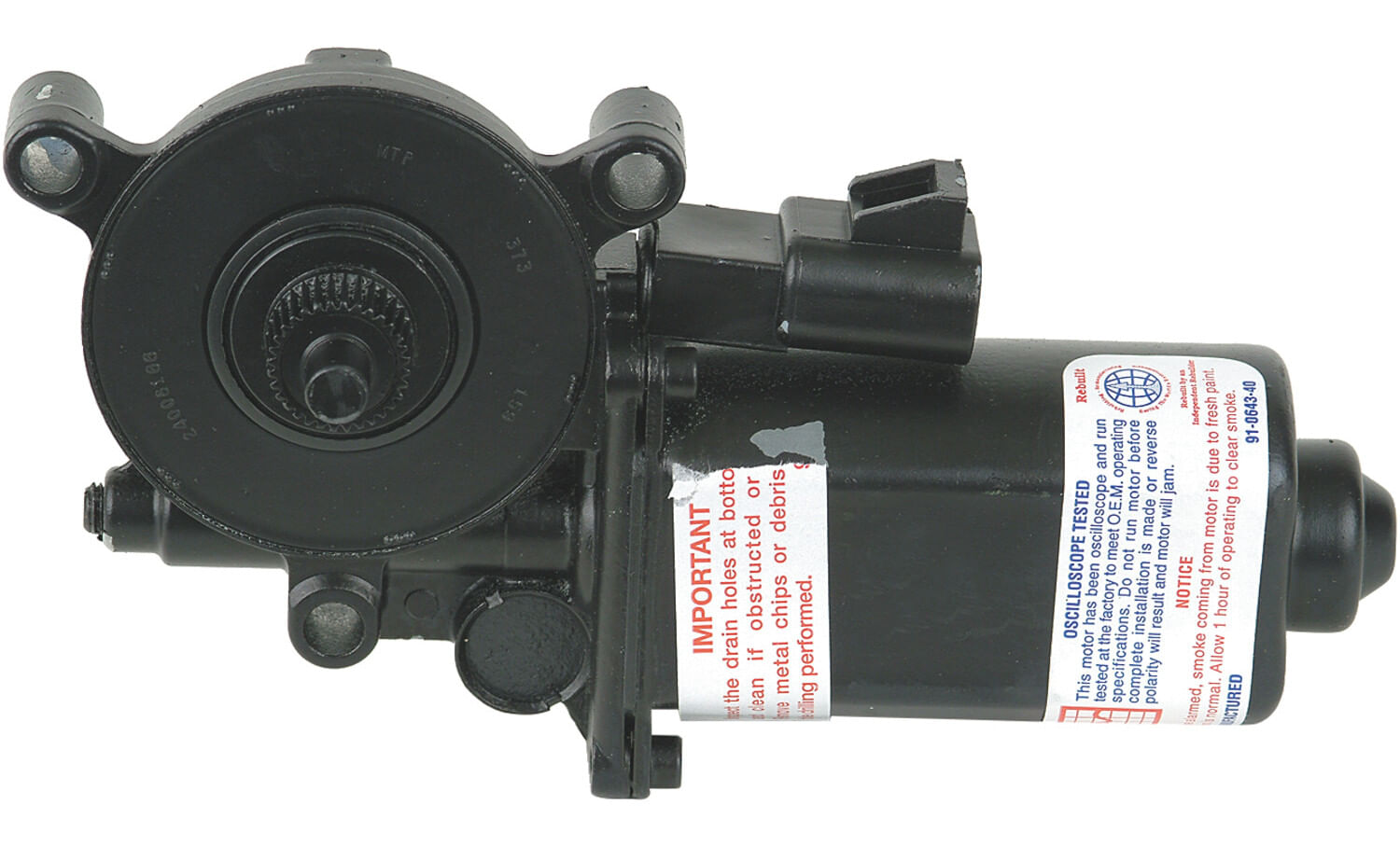 Motor De Elevación De Ventana Delantero Lado Conductor