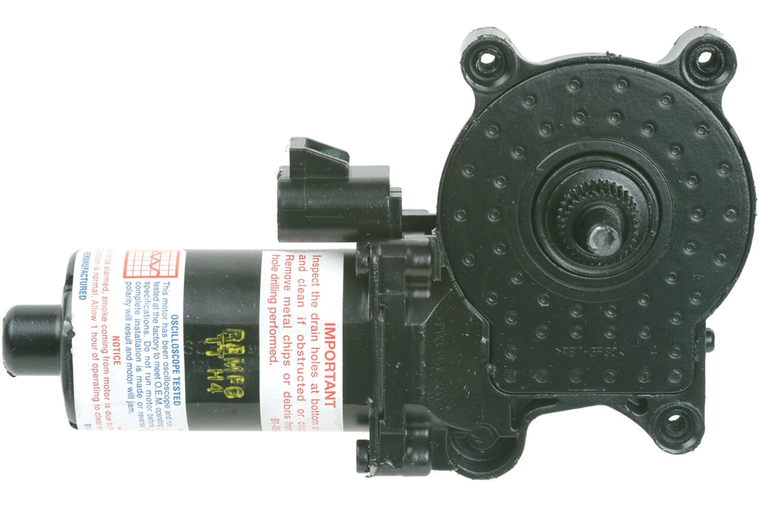 Motor De Elevación De Ventana Delantero O Trasero Lado Conductor