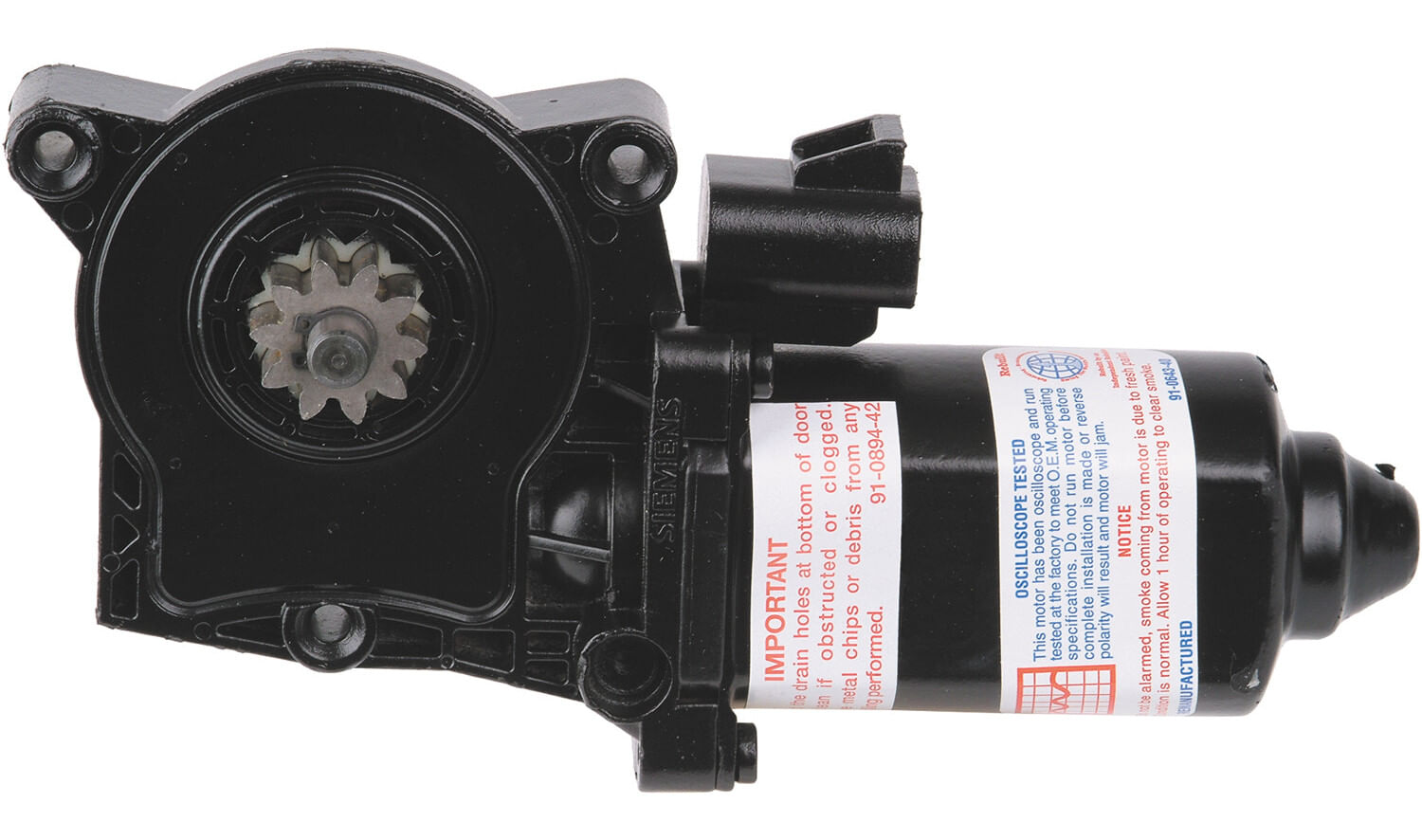 Motor De Elevación De Ventana Delantero Lado Conductor