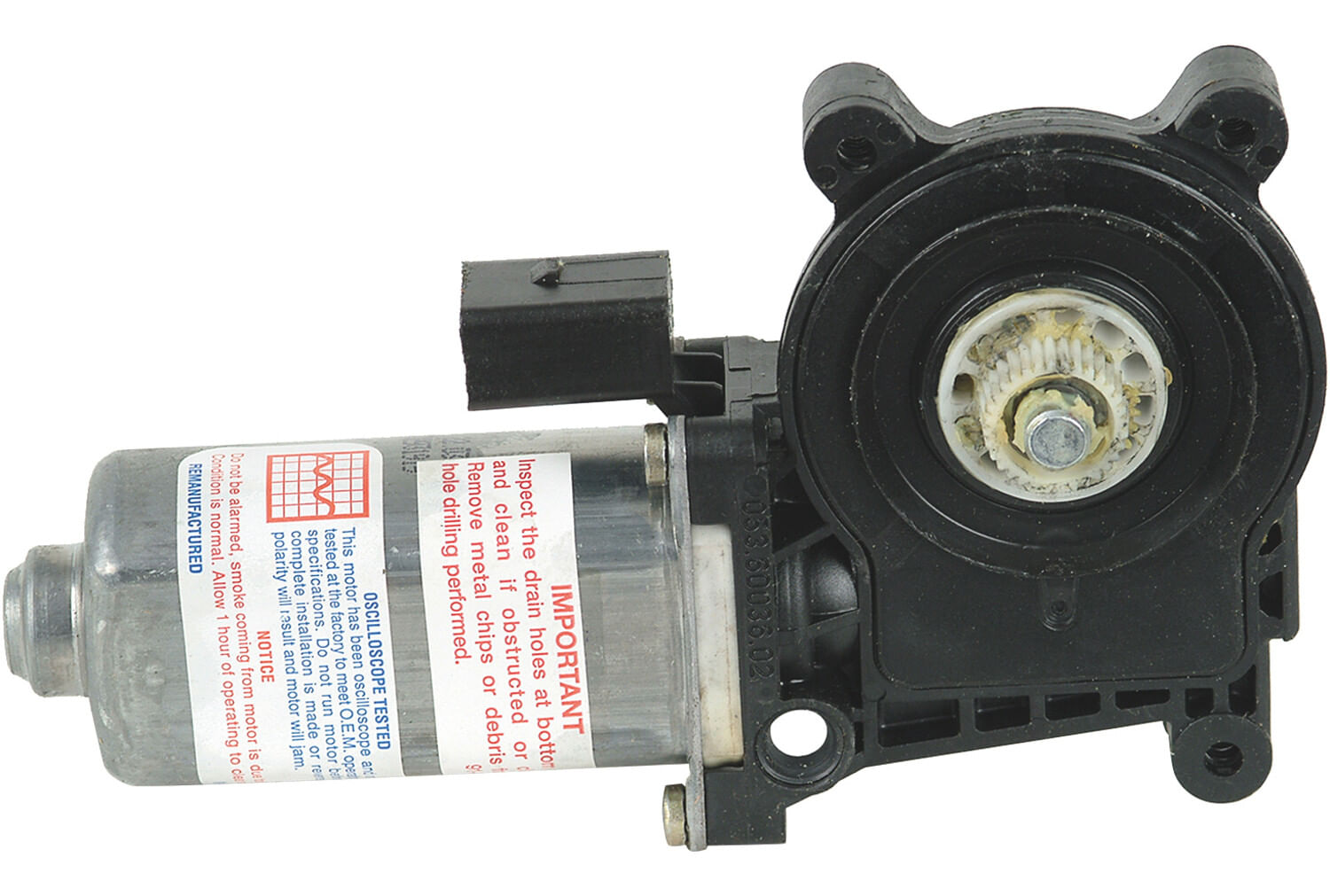 Motor De Elevación De Ventana Delantero O Trasero Lado Conductor