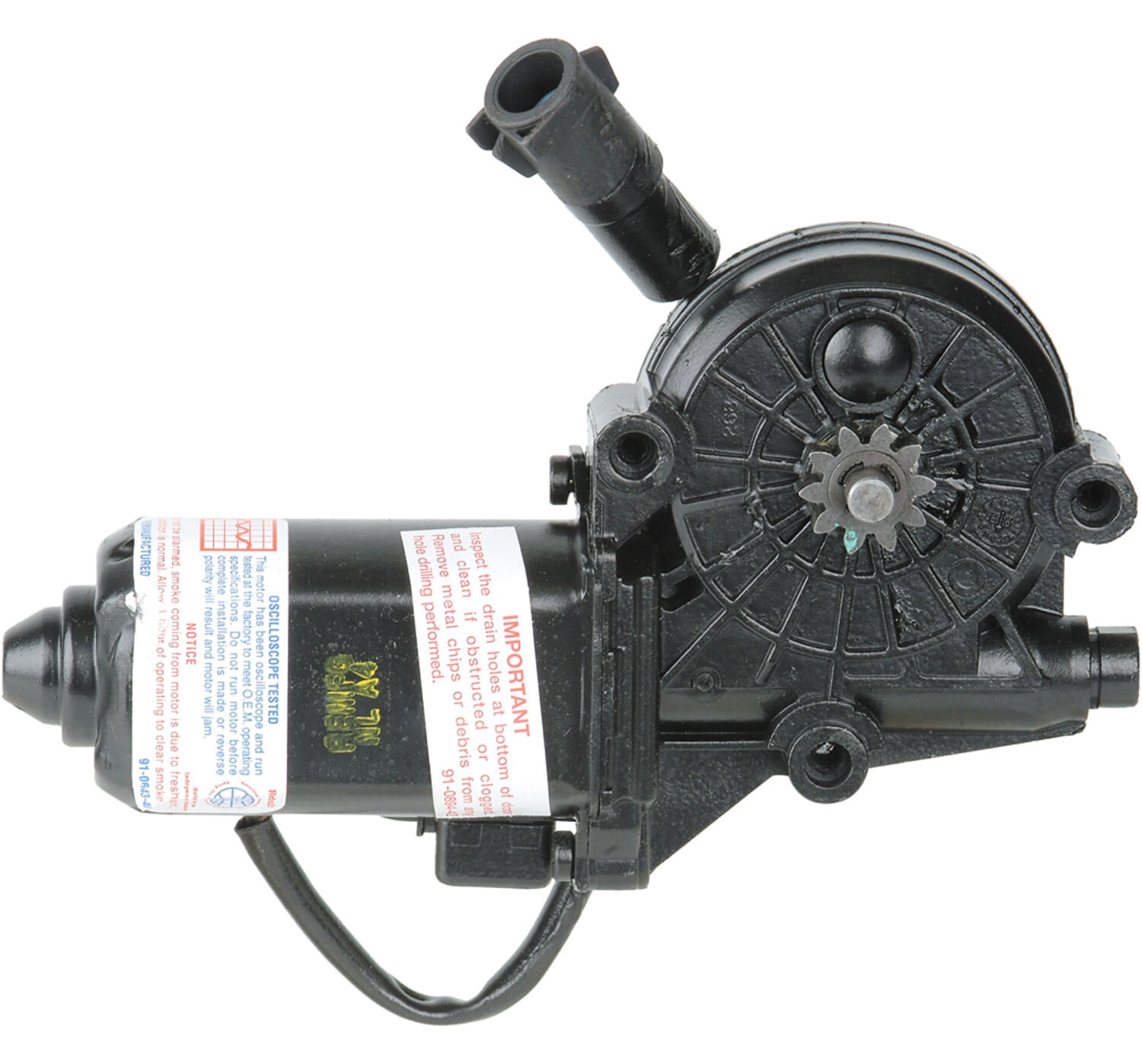 Motor De Elevación De Ventana Trasero Lado Conductor