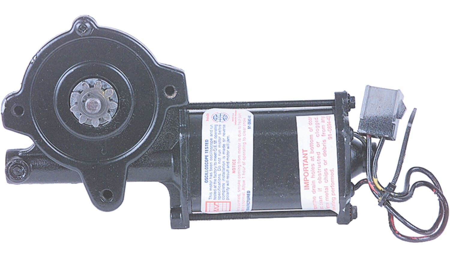 Motor De Elevación De Ventana Trasero Lado Pasajero