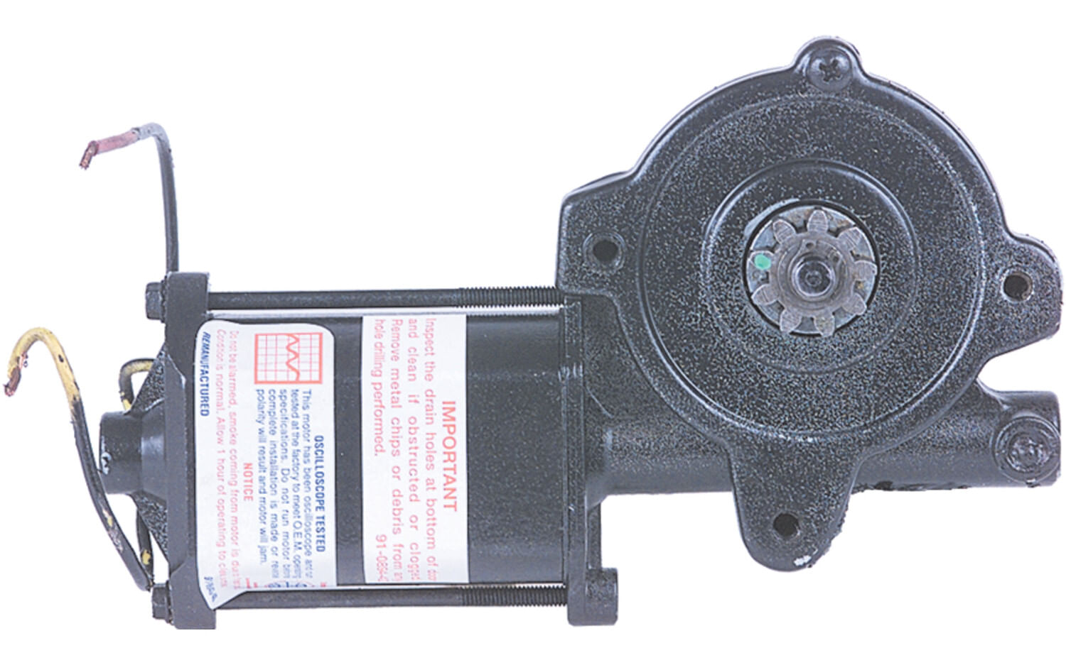 Motor De Elevación De Ventana Trasero Lado Conductor