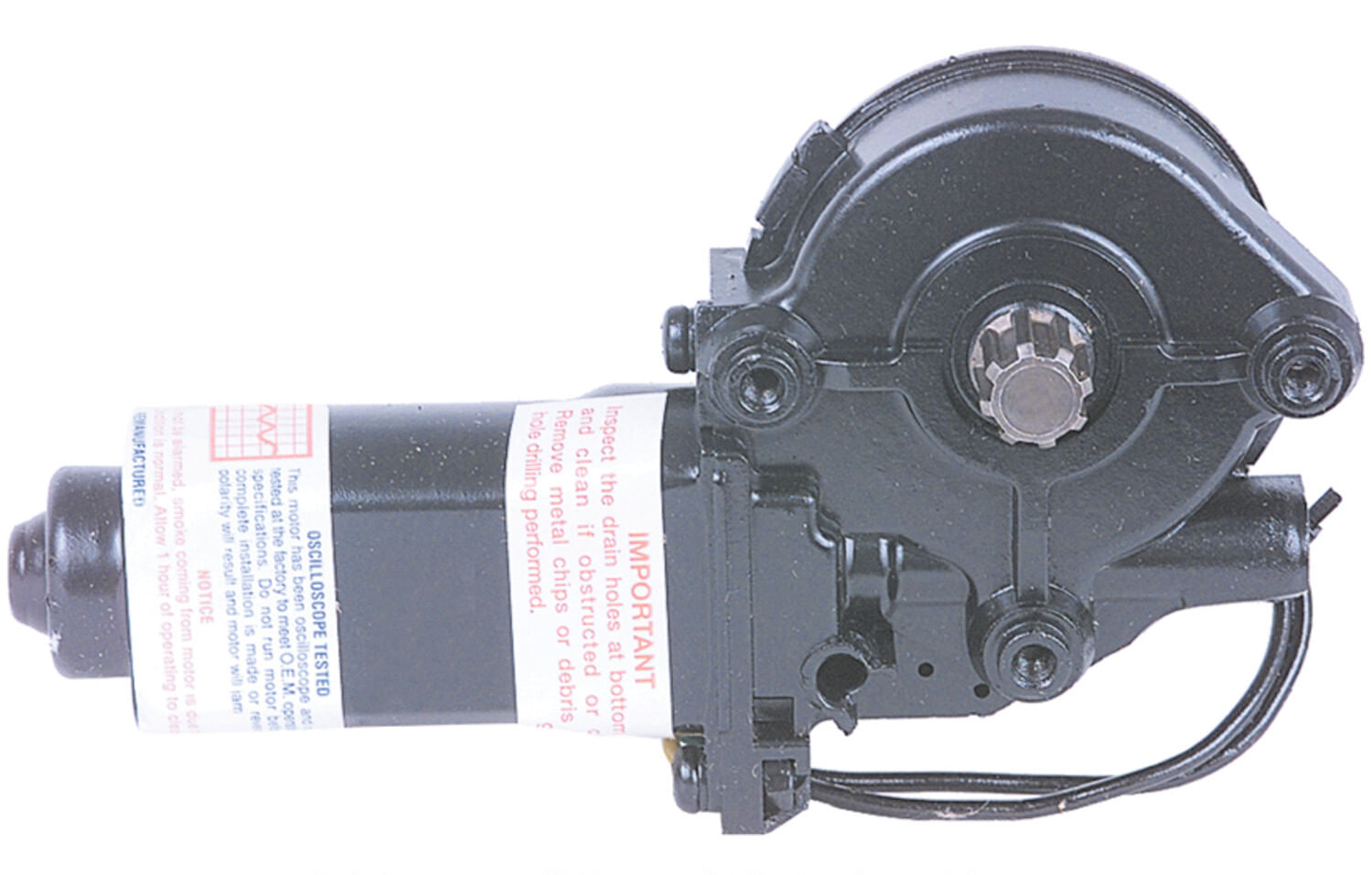 Motor De Elevación De Ventana Trasero Lado Conductor