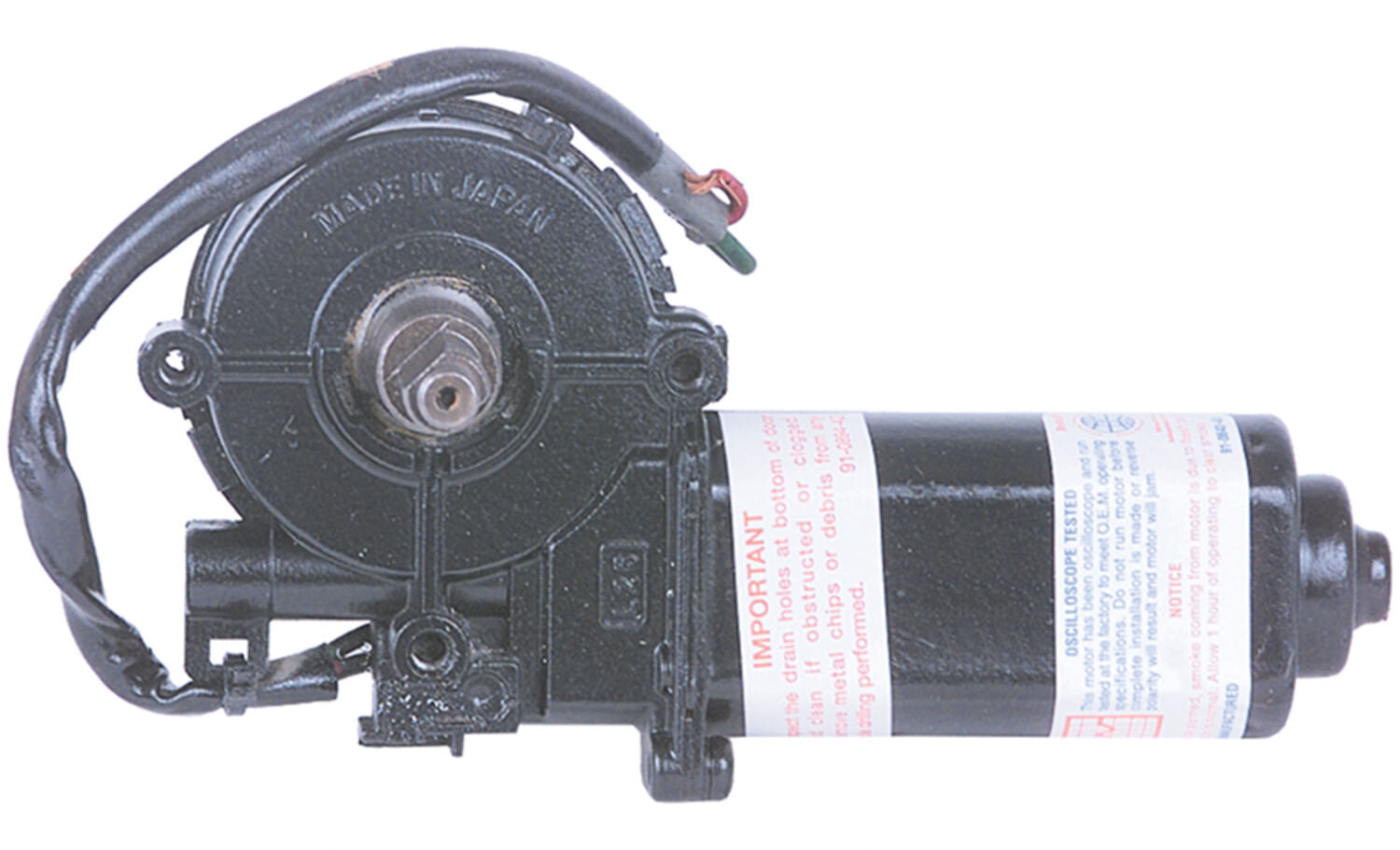Motor De Elevación De Ventana Trasero Lado Pasajero