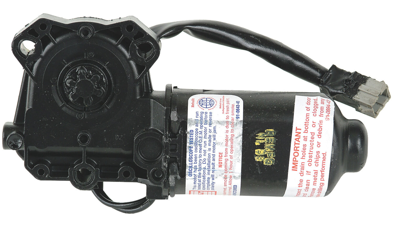 Motor De Elevación De Ventana Delantero Lado Pasajero