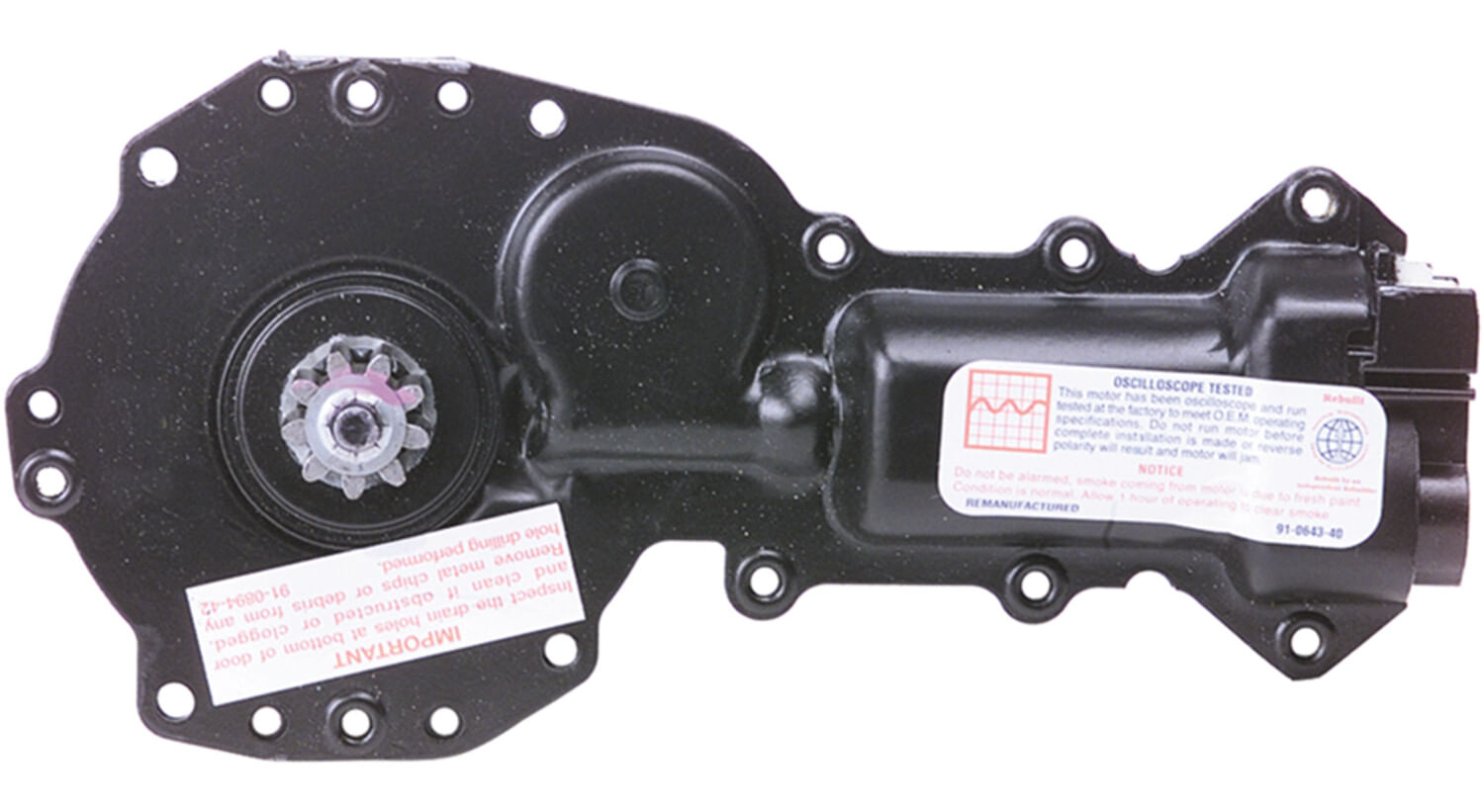 Motor De Elevación De Ventana Delantero Lado Conductor O Pasajero