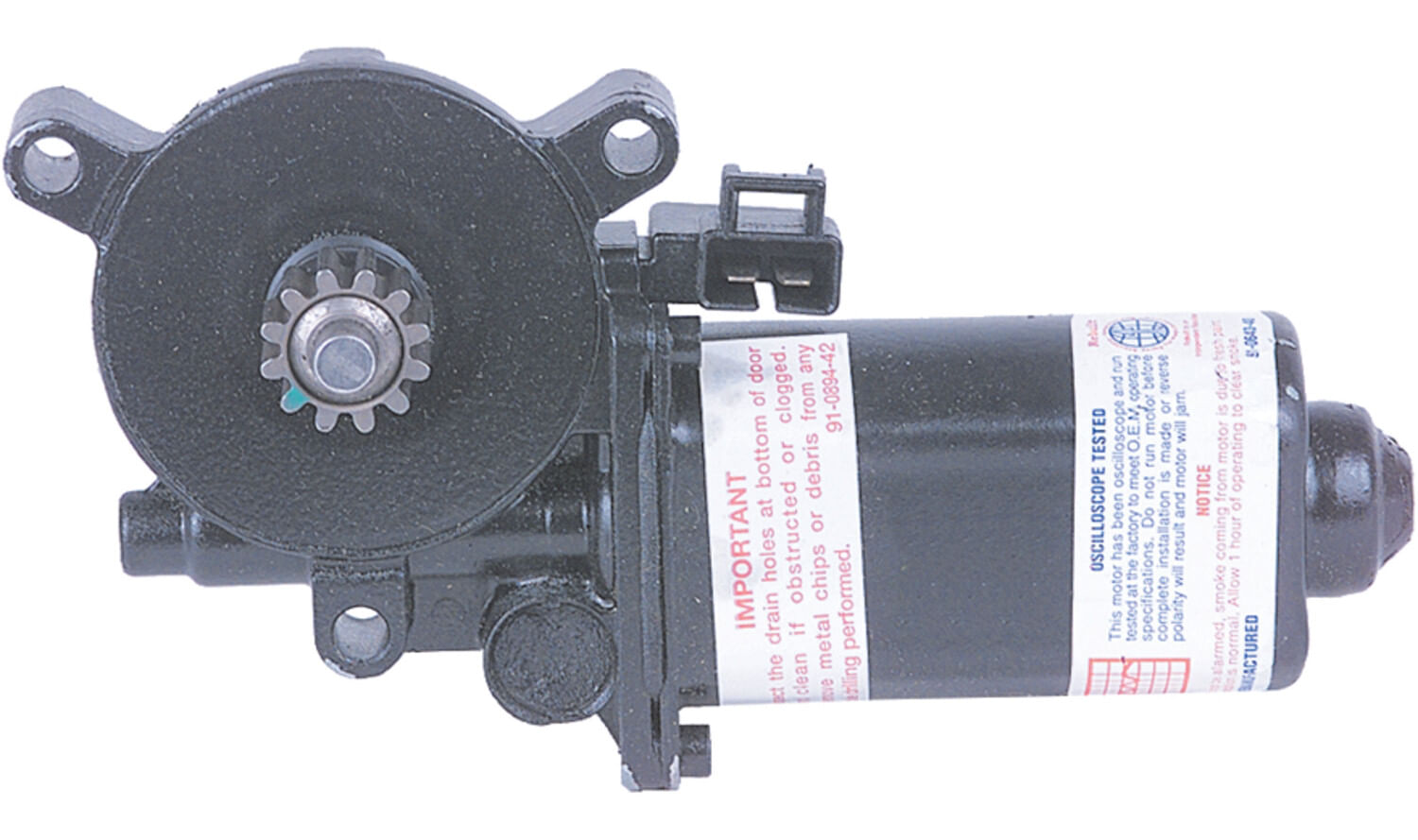 Motor De Elevación De Ventana Trasero Lado Conductor