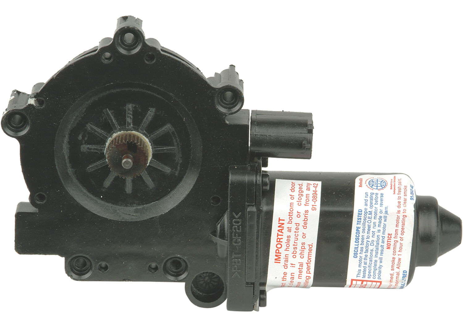 Motor De Elevación De Ventana Delantero O Trasero Lado Conductor O Pasajero
